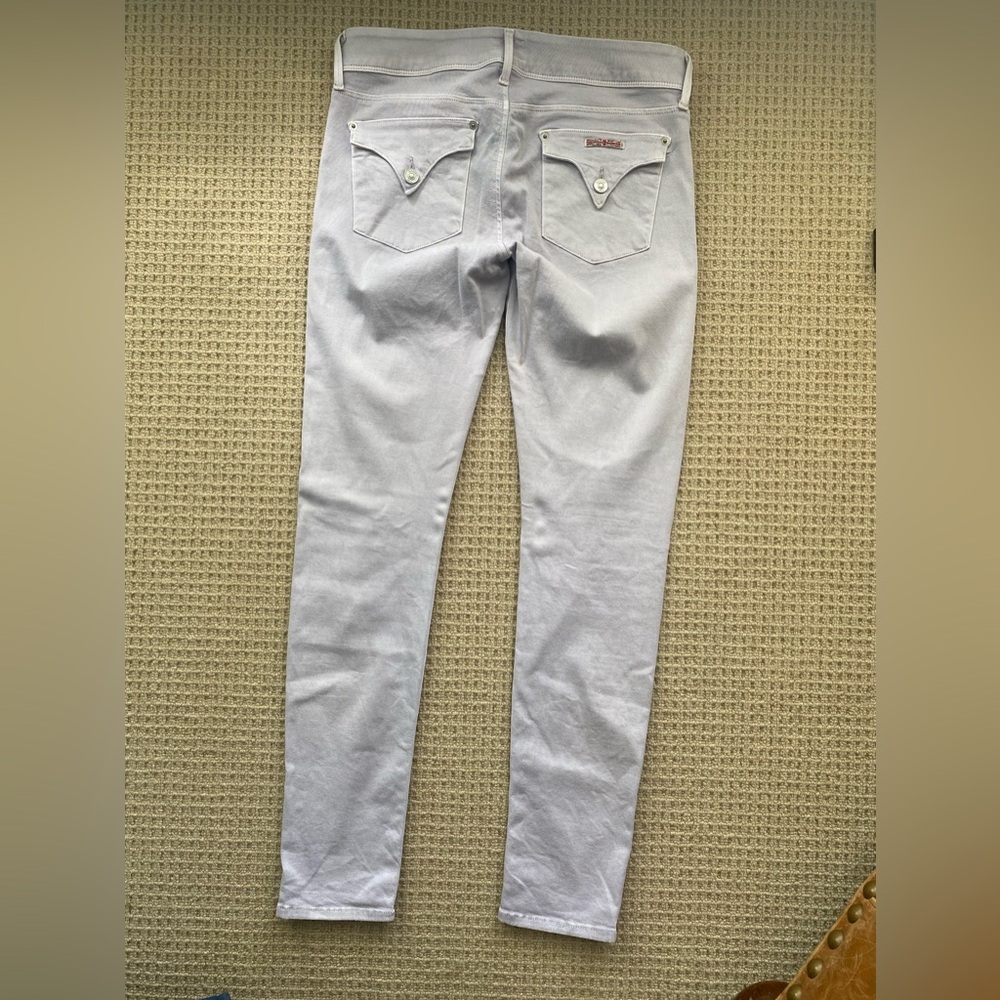 Hudson light purple ladies jeans; lightweight size 29
